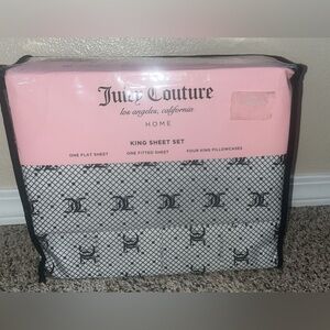 King bedsheet juicy couture